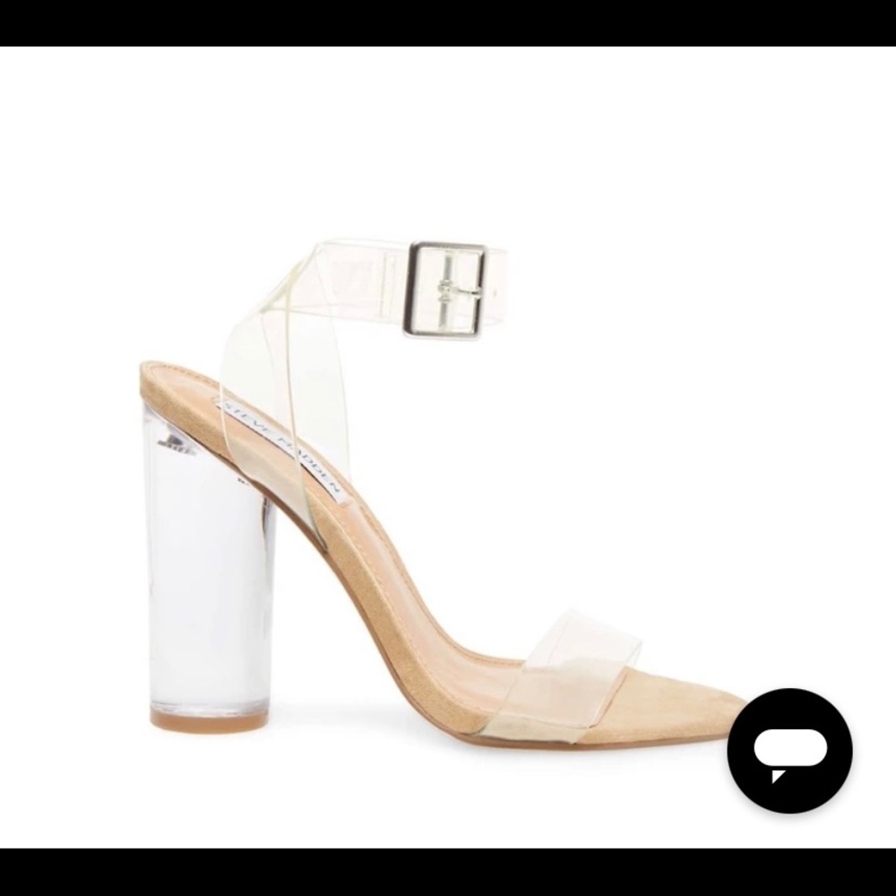 Clearer Clear Sandals - Steve Madden
